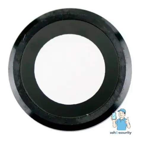 Camera Lens Glass with Frame for Apple iPhone 6 Black thumbnail